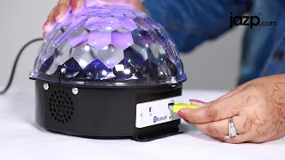 Magic Ball JA179 Crystal LED Stage Light Bluetooth MP3 Player with Remote| Jazp.com