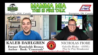 Kaleb Dahlgren - Former Humboldt Broncos Assistant Captain & Author Book: 'Crossroads' - Episode 40