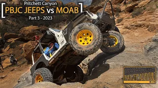 Pritchett Canyon Offroading | Pine Belt Jeep Club vs Moab | Part 3- 2023