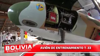 AVIÓN DE ENTRENAMIENTO T 33 entrevista al Suboficial Ramiro Molina Miembro de la Academia de la Hist