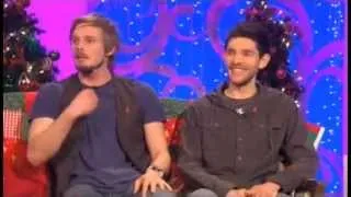 Bradley James and Colin Morgan Paul O'Grady Show [interview]