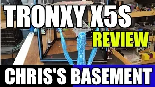 Tronxy X5S 3D Printer Review - Kinda - Chris's Basement