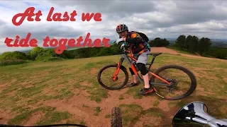 YES YES YES ! We can ride together ! Cube Stereo 150 C68 TM