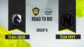 CS:GO - Team Liquid vs. Team Envy [Nuke] Map 1 - ESL One: Road to Rio - Group B - NA