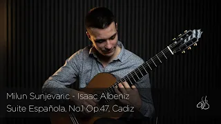 Isaac Albeniz Suite Española, No.1 Op.47, Cadiz - Milun Sunjevaric / Guitar Fernando Mazza