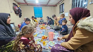 Winter's Warmth: Celebrating Yalda Night in a Nomad's House with Tribal Community