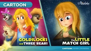 Goldilocks and the Three Bears bedtime stories for kids cartoon animation