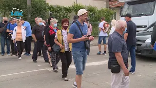 У Коломиї акція протесту: мешканці Сопова вимагають терміново розпочати роботи з берегоукріплення