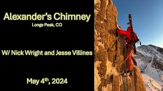Alexander's Chimney Alpine Climb