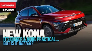 BIGGER... but better? 2023 Hyundai Kona review: 1.6T | Wheels Australia