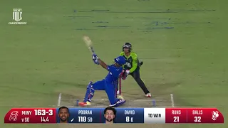 Nicholas Pooran's 137*(55)