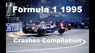 Formula 1 1995 Crashes Compilation