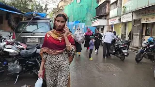 Mohammed Ali Road | Bohri Mohalla | Bhindi Bazar | Chor Bazar| Busy Street Walk @sunnymkhuman