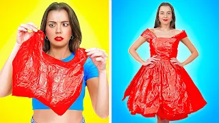 BRILLIANT CLOTHES HACKS FOR GIRLS👗💖 Tricks By 123GO! GLOBAL