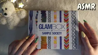 Распаковка Глэм Бокс, асмр шепот, профессиональная косметика • ASMR Glam Box мои покупки, таппинг