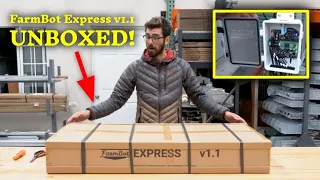 FarmBot Express v1.1 Unboxing and Assembly