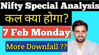 Nifty Tomorrow Prediction 7 February Monday -NIFTY Analysis - Options Guide