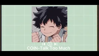 Hanging out with midoriya over the weekend *ೃ༄ ˗ˏˋ~MHA Playlist~´ˎ˗