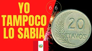 3 cosas que no sabia sobre la moneda de 1919 /20 centavos PERU