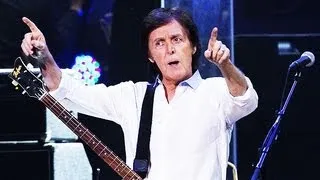 Sir Paul McCartney joins Nirvana reunion at sandy concert