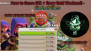 I Scores over 50k EVERY Raid Weekend!