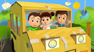 Wheels on the Bus Dance Version - Baby songs - Nursery Rhymes & Kids Songs