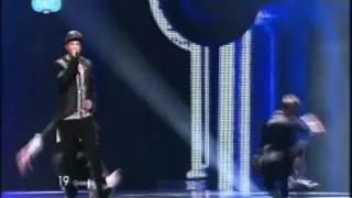 Eurovision 2011 Semifinal 1080 HD-Greece Loucas Yiorkas ft Stereo Mike Watch my dance [10.05.2011]