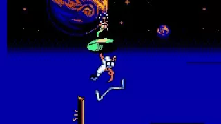 Video Game Glitch 152B: Earthworm Jim 3 (NES Pirate, Hummer Team) Quintuple Death Glitch/-3 Lives!