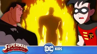 Superman: The Animated Series | Superman Takes Batman's Identity?! | @dckids