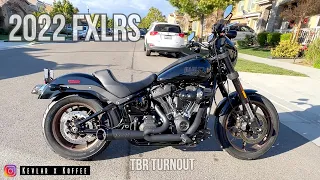 TBR Turnout Exhaust Installed on 2022 Harley Low Rider S [FXLRS]