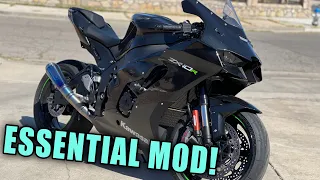 Most Essential Mod For Every ZX10R Rider!