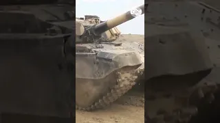 Проверена боеготовность танковых частей азербайджанской армии #shorts