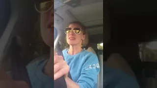 Katee Sackhoff Live From Her Car / The Flash