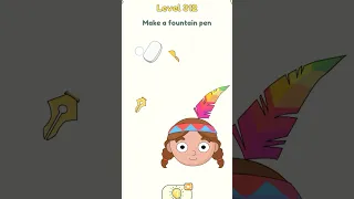 DOP 2 : Draw One Part 2 Level 312 | Make a fountain pen | #shorts #ytshorts |#dop2