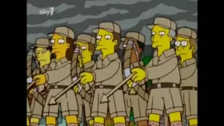 Battlefield 1 Trailer Parody - The Simpsons