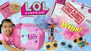 LOL Surprise BIGGER SURPRISE Full Unboxing Eye Spy Decoder Secret Message Solved! Kids LOL Toys