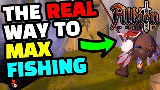 How to POWERLEVEL FISHING CHEAP in Albion Online