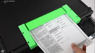 How to Vote on ClearCast Go (Ballot Scanner)
