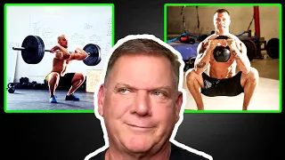 Dan John on Front Squats vs. Goblet Squats