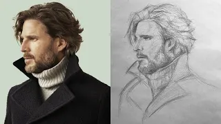 Unlock the Secrets of Drawing man Faces with the Loomis Method