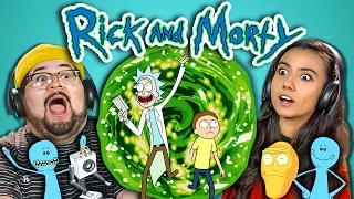 ADULTS REACT TO RICK AND MORTY