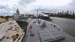 HMAS Hobart Departs on Regional Presence Deployment