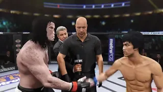 Alpha Vampire vs. Bruce Lee (EA sports UFC 2) - Crazy UFC 👊🤪