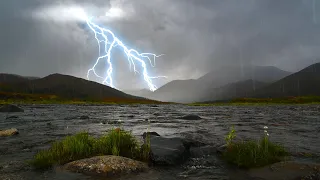 Thunder, Rain & Water Create Perfect Storm Sounds for Sleeping