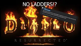 (CC) NO LADDERS ON RELEASE!? SP Ladder only Runewords? ~ Diablo 2 Resurrected Prep Series
