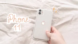 iPhone 11 unboxing + cute phone cases!