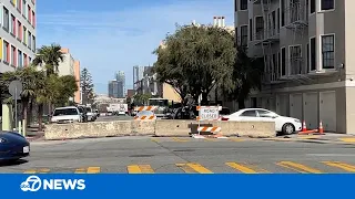 SF's street barriers designed to curb alleged sex work could be violating state, city law