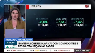 CNN MERCADO: Ibovespa sobe e dólar cai | 29/11/2022