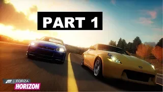 Forza Horizon Gameplay Walkthrough Part 1 - INTRO (Full Game)