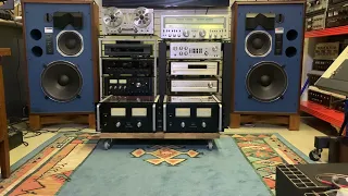 JBL-4344 & Sansui CA-3000 & BA-5000 (monoblocks 600wpc)